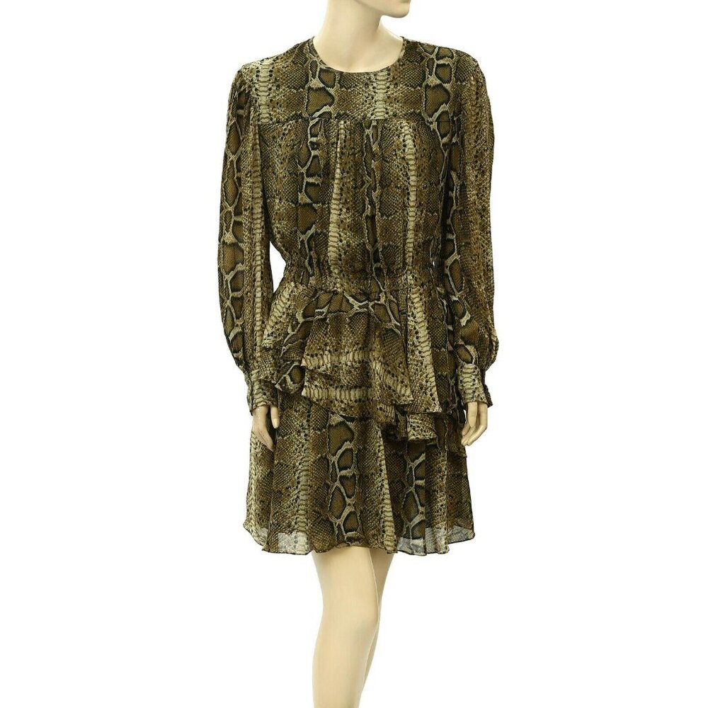 Isabel Marant Etoile Java Python Print Mini Dress… - image 7